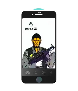 Защитное стекло 5D Anti-static Matte (тех.пак) для Apple iPhone 7 plus / 8 plus (5.5") Черный