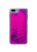 Неоновый чехол Neon Sand glow in the dark для Apple iPhone 7 plus / 8 plus (5.5") Фиолетовый / Розовый