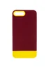 Чехол TPU+PC Bichromatic для Apple iPhone 7 plus / 8 plus (5.5") Brown burgundy / Yellow