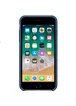 Чехол Silicone case (A) для Apple iPhone 7 plus / 8 plus (5.5") Синий / Navy Blue