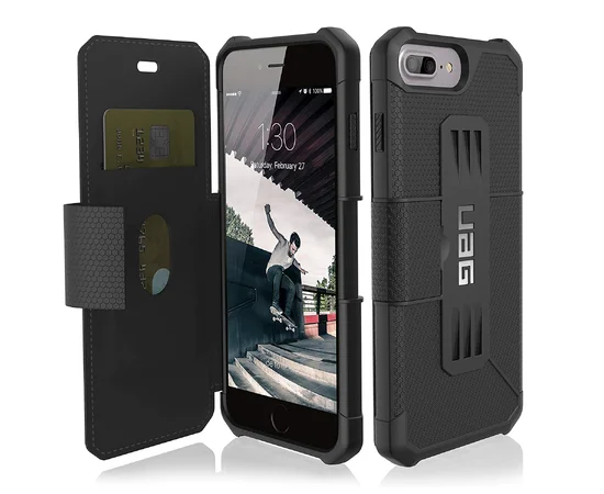 Чехол-книжка UAG Metropolis для Apple iPhone 7 plus / 8 plus (5.5") Черный