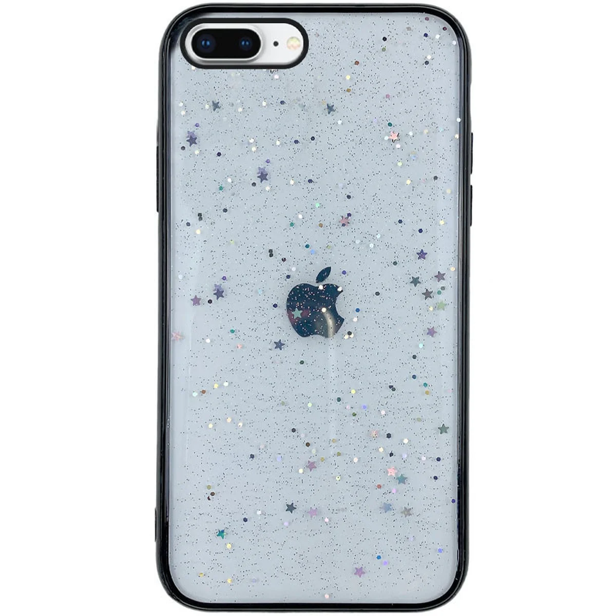 TPU+PC чехол Shiny Stars для Apple iPhone 7 plus / 8 plus (5.5") Черный