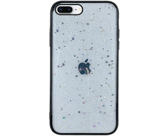 TPU+PC чехол Shiny Stars для Apple iPhone 7 plus / 8 plus (5.5") Черный