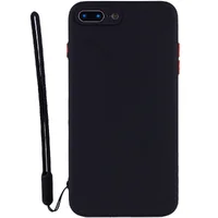 Чехол TPU Square Full Camera для Apple iPhone 7 plus / 8 plus (5.5") Черный