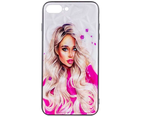 TPU+PC чехол Prisma Ladies для Apple iPhone 7 plus / 8 plus (5.5") Pink