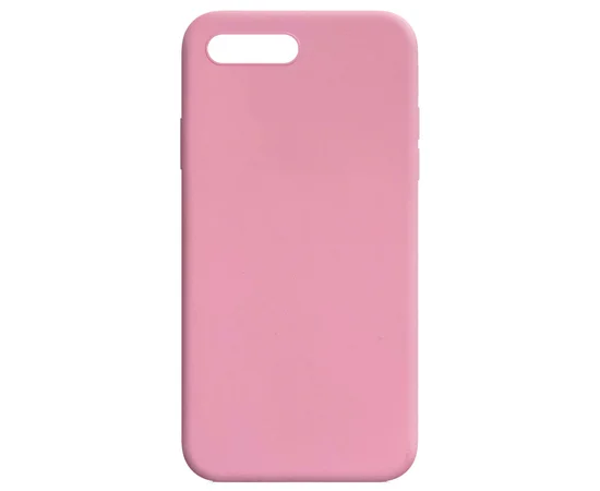 Силиконовый чехол Candy для Apple iPhone 7 plus / 8 plus (5.5") Розовый
