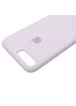 Чехол Silicone case (AAA) для Apple iPhone 7 plus / 8 plus (5.5") Белый / White