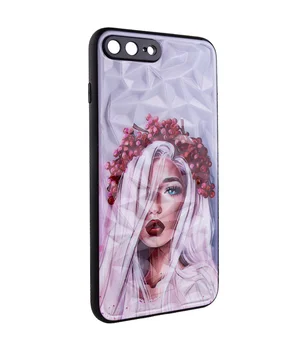 TPU+PC чехол Prisma Ladies для Apple iPhone 7 plus / 8 plus (5.5") Ukrainian Girl