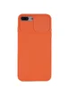 Чехол Camshield Square TPU со шторкой для камеры для Apple iPhone 7 plus / 8 plus (5.5") Оранжевый