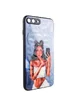 TPU+PC чехол Prisma Ladies для Apple iPhone 7 plus / 8 plus (5.5") Black in White