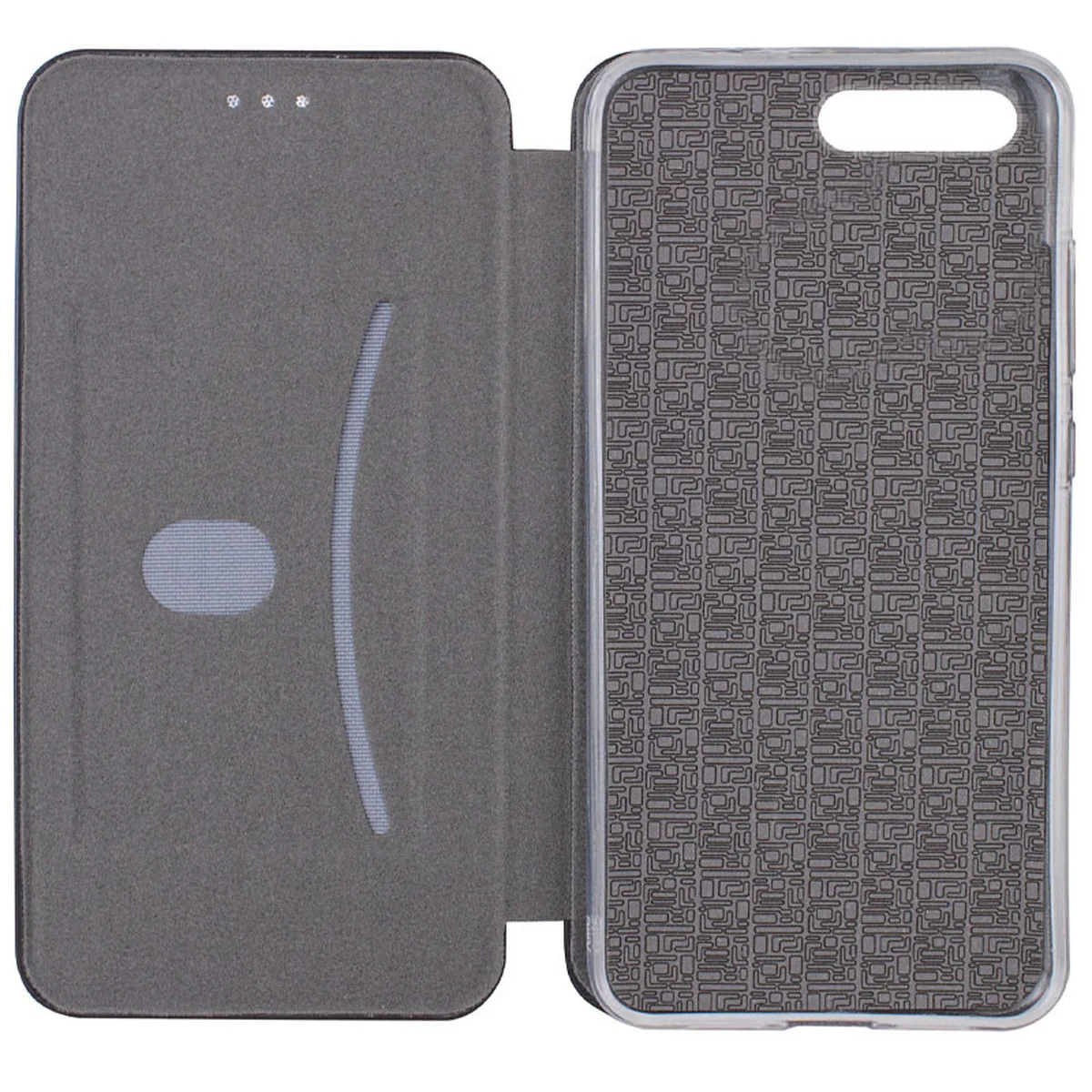 Кожаный чехол-книжка Classy для Apple iPhone 7 plus / 8 plus (5.5") Черный