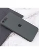 TPU+Glass чехол Matte Candy Full camera для Apple iPhone 7 plus / 8 plus (5.5") Зеленый