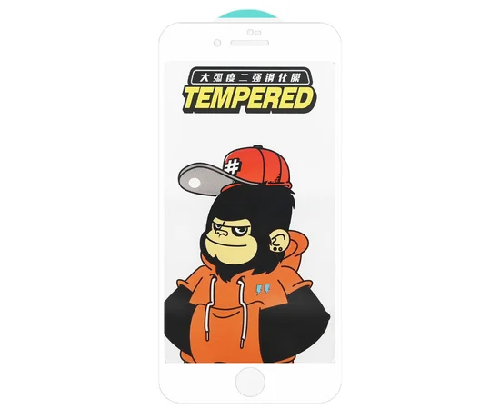 Защитное стекло 5D Anti-static (full glue) (тех.пак) для Apple iPhone 7 plus / 8 plus (5.5") Белый