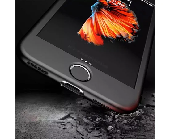 Пластиковая накладка GKK LikGus 360 градусов (opp) для Apple iPhone 7 plus / 8 plus (5.5") Черный