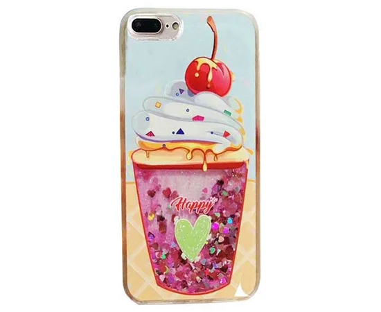 TPU+PC чехол Falabella case для Apple iPhone 7 plus / 8 plus (5.5") ice cream cherry