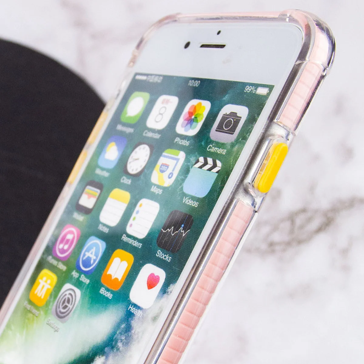 TPU+PC чехол Colorspot с ремешком-цепью для Apple iPhone 7 plus / 8 plus (5.5") Lines