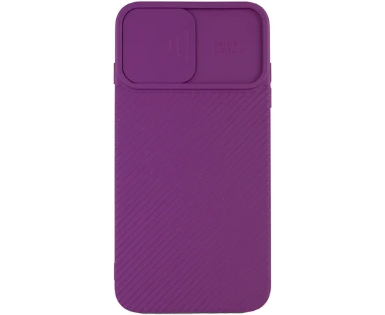 Чехол Camshield Square TPU со шторкой для камеры для Apple iPhone 7 plus / 8 plus (5.5") Фиолетовый