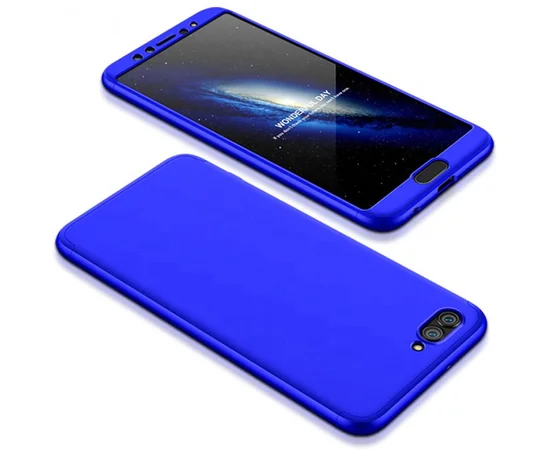 Пластиковая накладка GKK LikGus 360 градусов (opp) для Apple iPhone 7 plus / 8 plus (5.5") Синий