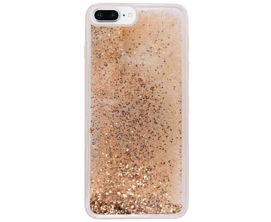 TPU+PC чехол Sparkle (glitter) для Apple iPhone 7 plus / 8 plus (5.5") Золотой