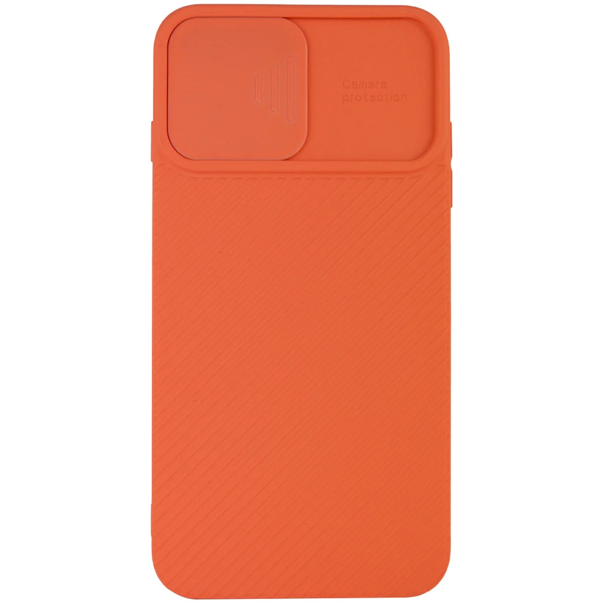 Чохол Camshield Square TPU зі шторкою для камери для Apple iPhone 7 plus / 8 plus (5.5 ") Помаранчевий