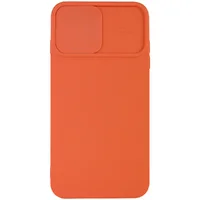 Чохол Camshield Square TPU зі шторкою для камери для Apple iPhone 7 plus / 8 plus (5.5 ") Помаранчевий