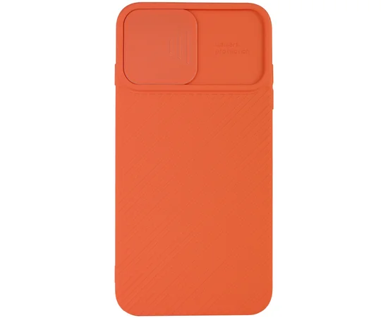 Чехол Camshield Square TPU со шторкой для камеры для Apple iPhone 7 plus / 8 plus (5.5") Оранжевый