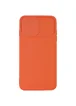 Чехол Camshield Square TPU со шторкой для камеры для Apple iPhone 7 plus / 8 plus (5.5") Оранжевый