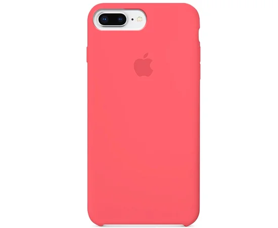 Чехол Silicone Case (AA) для Apple iPhone 7 plus / 8 plus (5.5") Арбузный / Watermelon red