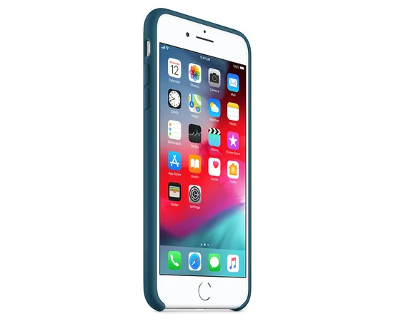 Чехол Silicone Case (AA) для Apple iPhone 7 plus / 8 plus (5.5") Синий / Cosmos Blue
