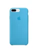 Чехол Silicone case (A) для Apple iPhone 7 plus / 8 plus (5.5") Голубой / Pacific Blue