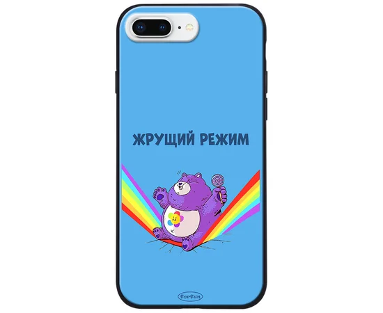 TPU+PC чехол ForFun для Apple iPhone 7 plus / 8 plus (5.5") Жрущий режим