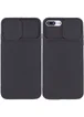 Чехол Camshield Square TPU со шторкой для камеры для Apple iPhone 7 plus / 8 plus (5.5") Черный