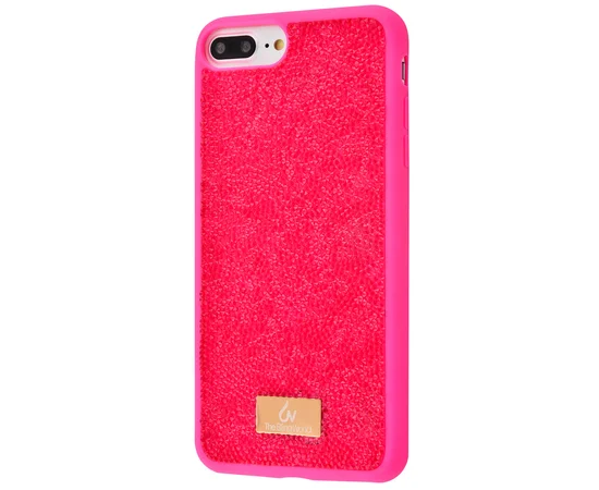 TPU чехол Bling World Grainy Diamonds для Apple iPhone Apple iPhone 7 plus / 8 plus (5.5") Розовый