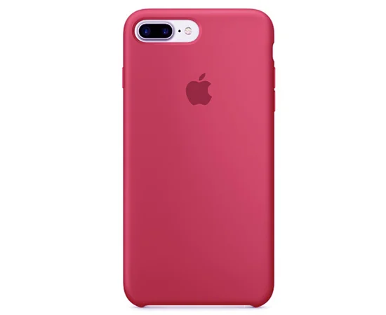 Чехол Silicone case (AAA) для Apple iPhone 7 plus / 8 plus (5.5") Красный / Rose Red