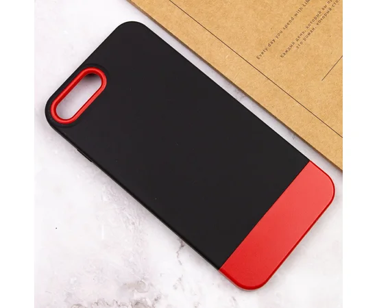 Чехол TPU+PC Bichromatic для Apple iPhone 7 plus / 8 plus (5.5") Black / Red