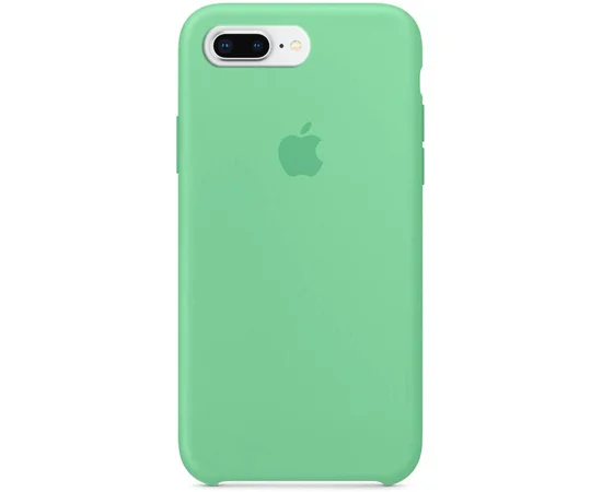 Чехол Silicone case (A) для Apple iPhone 7 plus / 8 plus (5.5") Зеленый / Spearmint