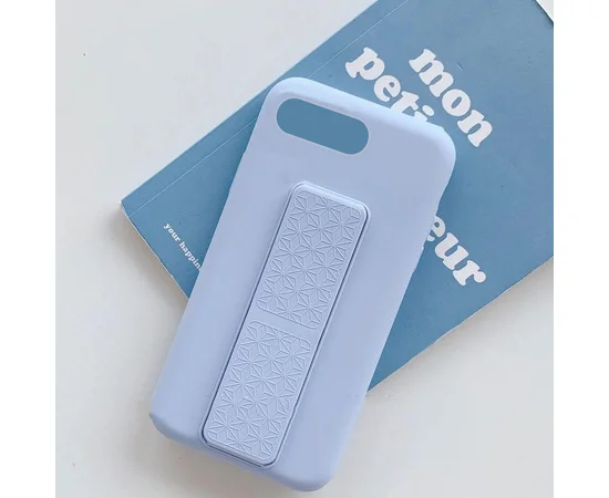 Чехол Silicone Case Hand Holder для Apple iPhone 7 plus / 8 plus (5.5") Сиреневый / Dasheen