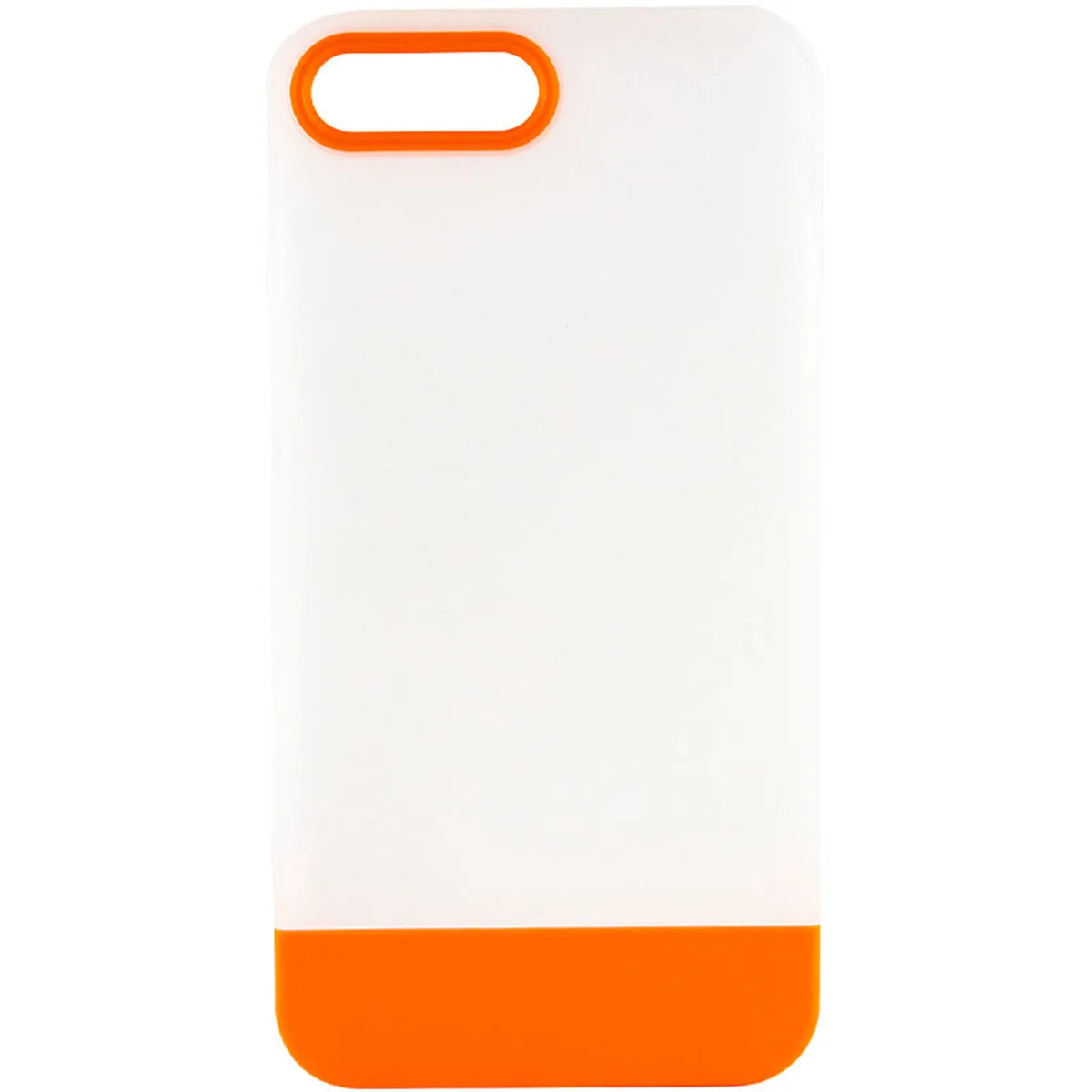 Чехол TPU+PC Bichromatic для Apple iPhone 7 plus / 8 plus (5.5") Matte / Orange