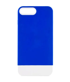 Чехол TPU+PC Bichromatic для Apple iPhone 7 plus / 8 plus (5.5") Navy Blue / White