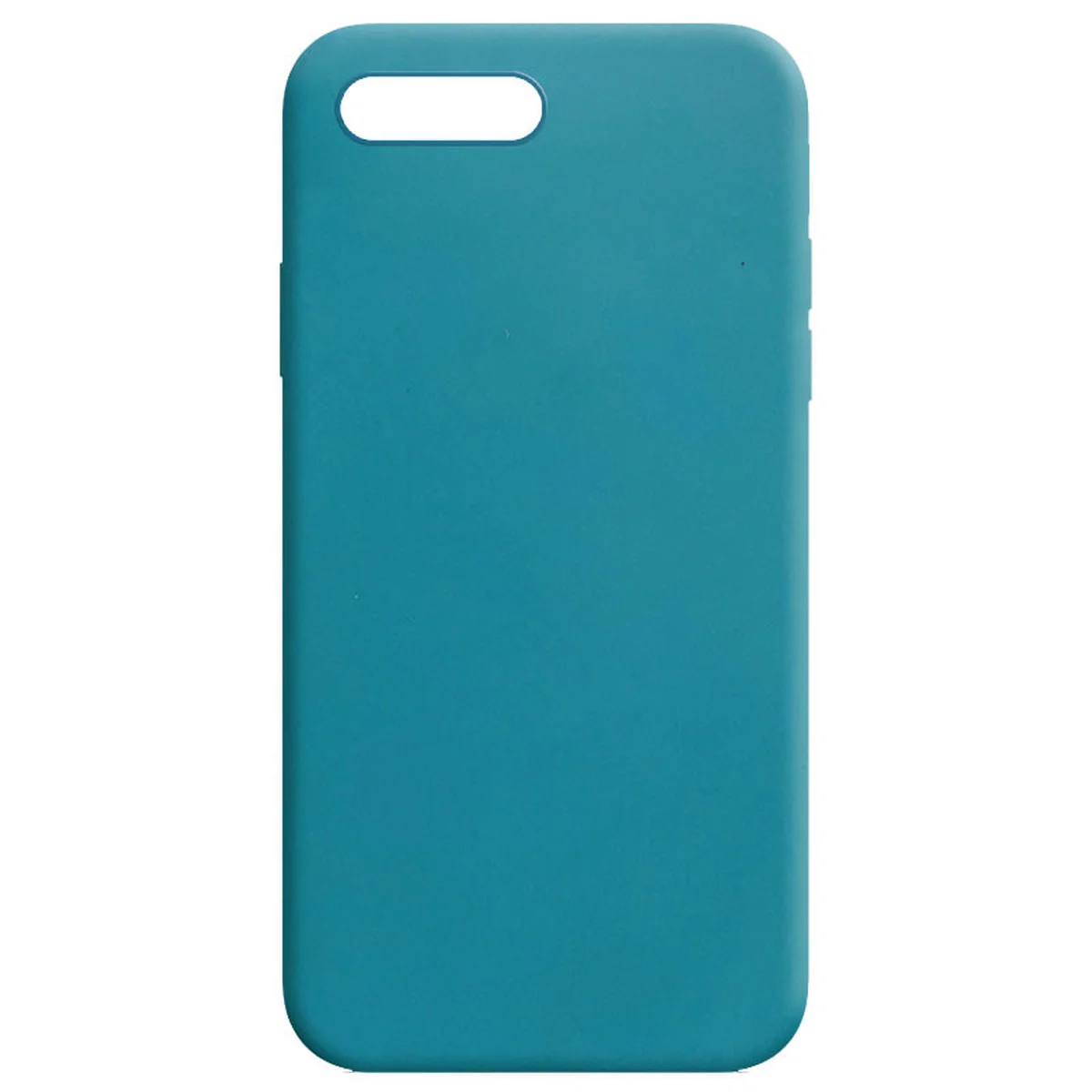 Силиконовый чехол Candy для Apple iPhone 7 plus / 8 plus (5.5") Синий / Powder Blue