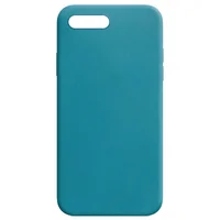 Силиконовый чехол Candy для Apple iPhone 7 plus / 8 plus (5.5") Синий / Powder Blue
