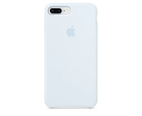 Чехол Silicone case (A) для Apple iPhone 7 plus / 8 plus (5.5") Голубой / Sky Blue