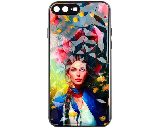TPU+PC чехол Prisma Ladies для Apple iPhone 7 plus / 8 plus (5.5") Peonies