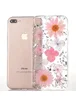 TPU чехол "Flowers and tinsel " для Apple iPhone 7 plus / 8 plus (5.5") Маргаритки нежно розовые