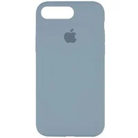 Чехол Silicone Case Full Protective (AA) для Apple iPhone 7 plus / 8 plus (5.5") Голубой / Sweet Blue