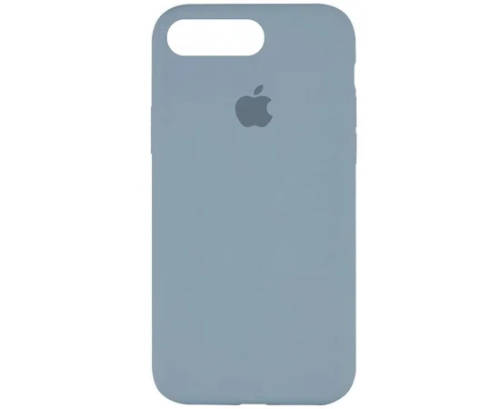 Чехол Silicone Case Full Protective (AA) для Apple iPhone 7 plus / 8 plus (5.5") Голубой / Sweet Blue