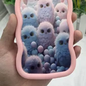 Чехол TPU Cloudy Pictures для Apple iPhone 7 plus / 8 plus (5.5") Owls