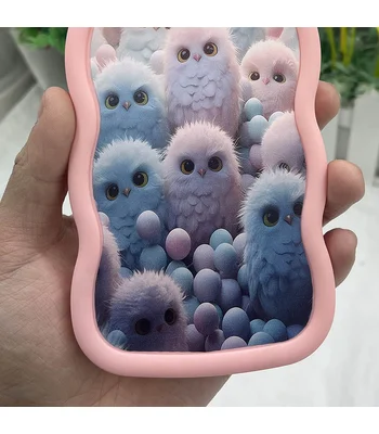 Чехол TPU Cloudy Pictures для Apple iPhone 7 plus / 8 plus (5.5") Owls