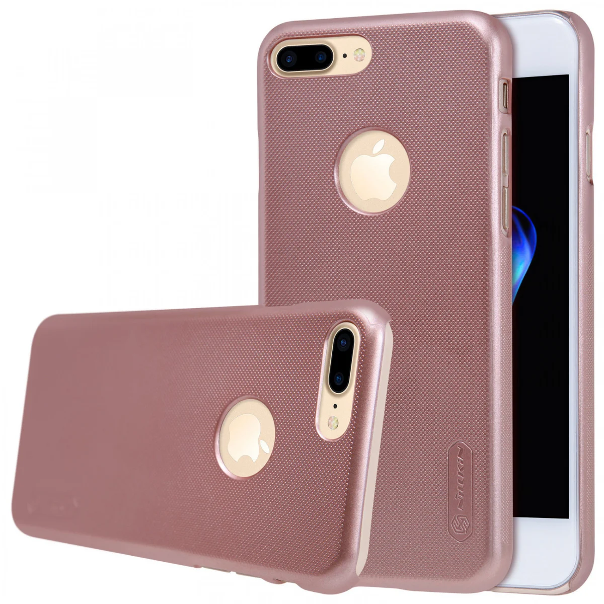 Чехол Nillkin Matte для Apple iPhone 7 plus / 8 plus (5.5") (+ пленка) Розовый / Rose Gold