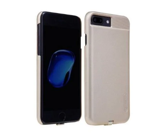Чехол накладка Nillkin Magic с модулем приема от беспроводного ЗУ для iPhone 7 plus / 8 plus (5.5") Золотой